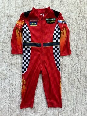CARS Lightning mMcQueen Racing Suit Costume Baby Infant 6-12M Disney/PIXAR